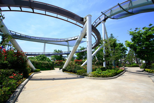 USJのバラ園「Roses of Fame