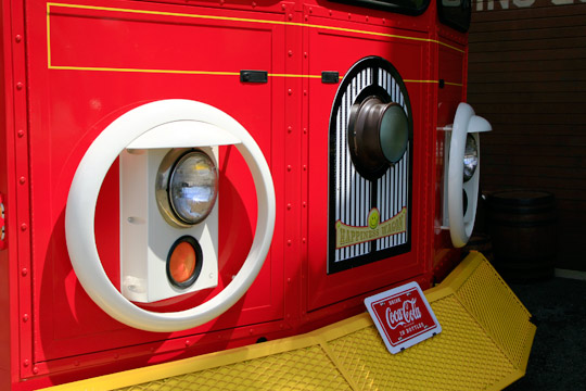 車のファストフード店