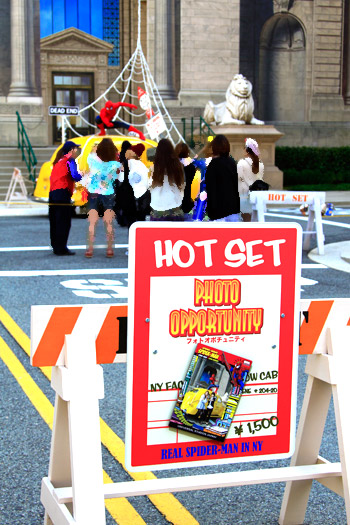 リアル・スパイダーマン・フォト・オプチュニティ