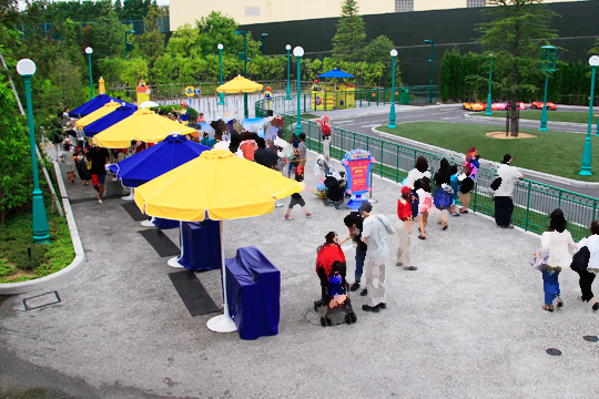 ユニバーサル・ワンダーランドの予約システム