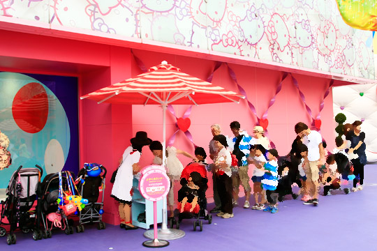 ユニバーサル・ワンダーランドの予約システム