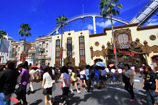 ハリウッド・ドリーム・ザ・ライド～バックドロップ～