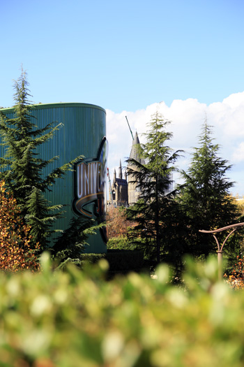 建築中のホグワーツ