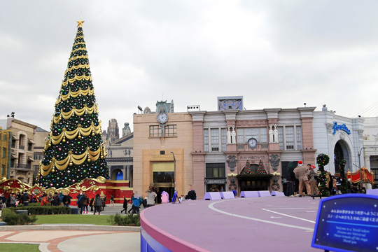 クリスマスツリー・フォト・オプチュニティ