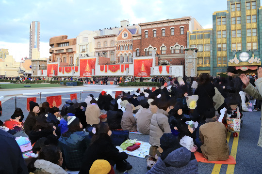 天使のくれた奇跡2 開演1時間半前の無料エリアの様子