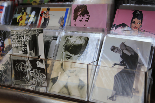 オードリー・ヘップバーンのブロマイド