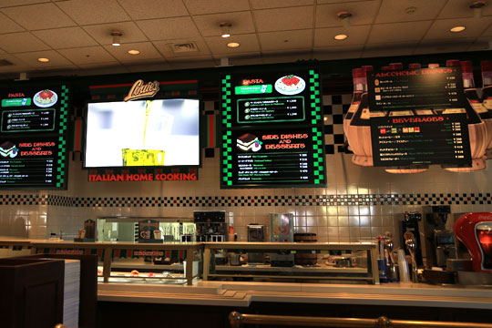 ルイズ N.Y. ピザパーラーのメニュー