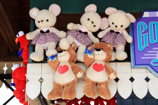 ゲームコーナーの景品