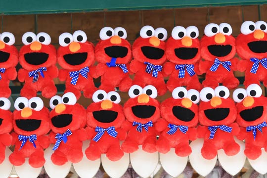 ゲームコーナーの景品