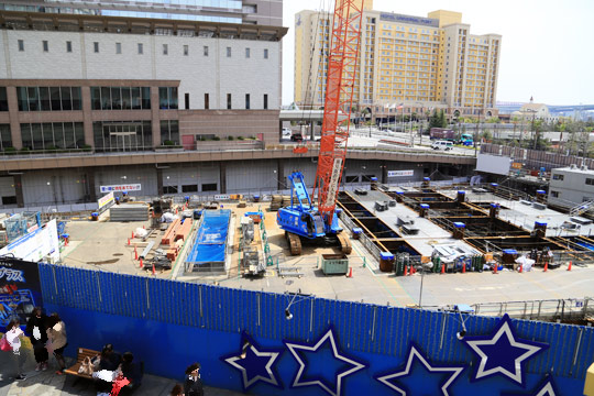 ホテルユニバーサルグランドタワー東急(仮称)の状況