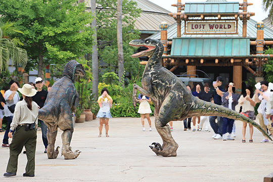 ジュラシック・パーク・ザ・ライドは明日までメンテンス