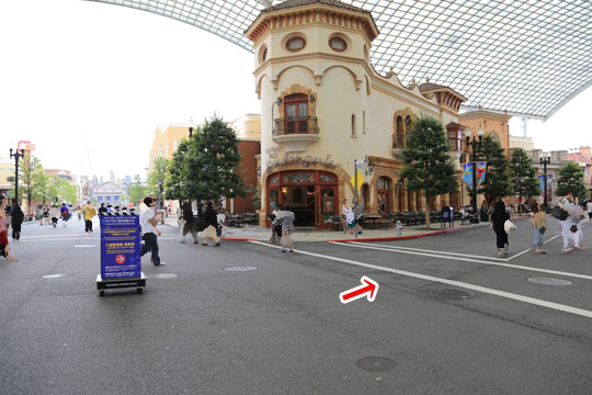 ハリー・ポッターエリアの無料入場整理券