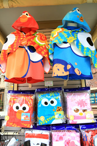 フード付きタオル