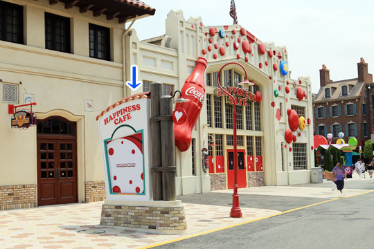 ハピネスカフェの工事が終わった