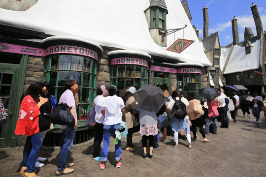 ハニーデュークスの行列