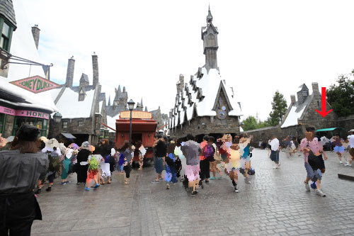 百味ビーンズをワゴンで販売