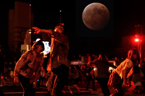 ゾンビと皆既月食