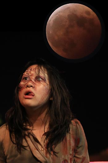 ゾンビと皆既月食