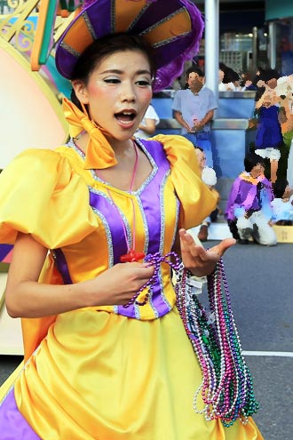 ビーズのネックレス