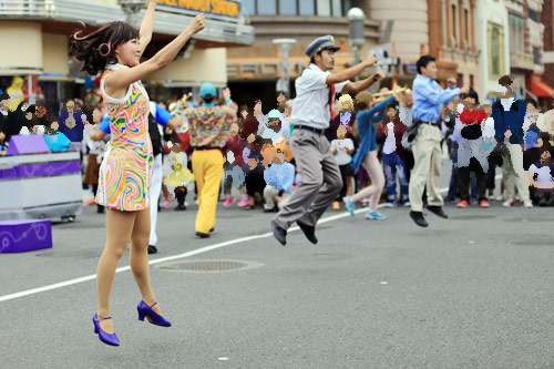 予想しない瞬間を撮る瞬間