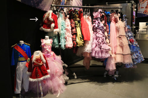 ワンダーピックスでサンタガール衣装