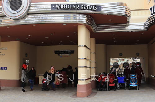 レンタルのベビーカー・車いす・電動カートがあります