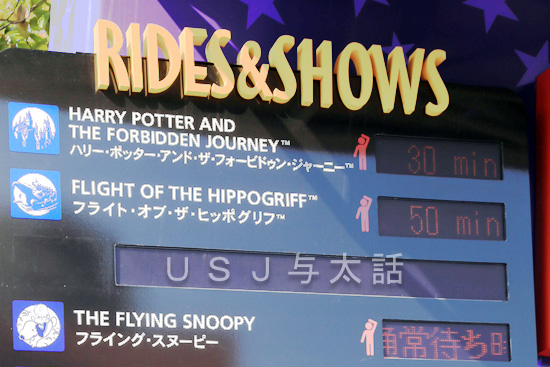 月曜と火曜の待ち時間