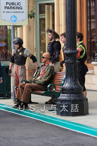 ウォーターワールドのキャストたち