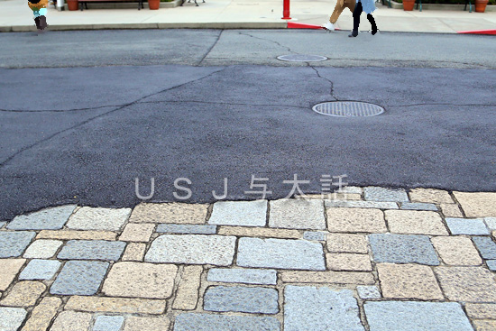 USJのモニュメントのあった場所