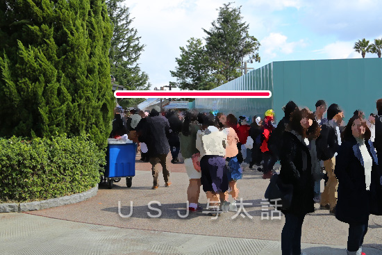 ジュラシックパークとアミティビレッジの工事状況