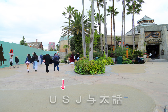 ジュラシックパークの工事状況