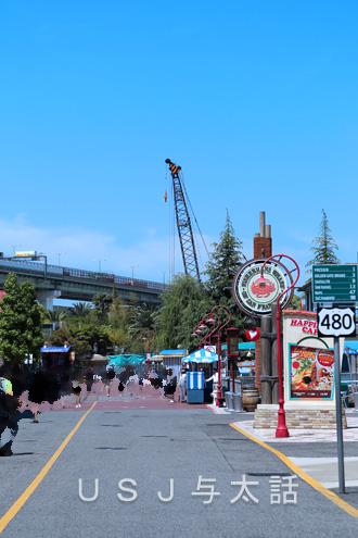 ジュラシック・パーク・エリアがクローズ