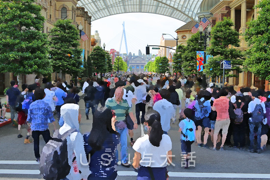 代休月曜日の混雑