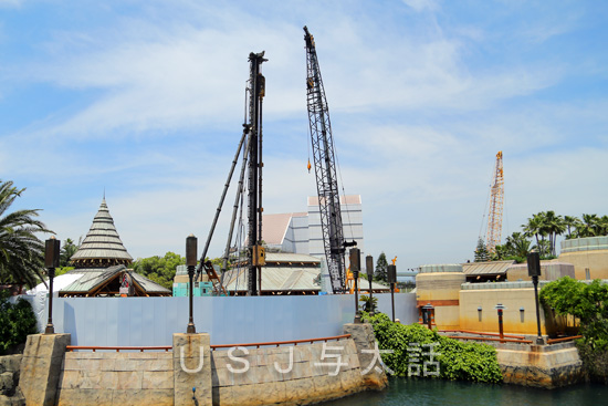 ジュラシックパークで現在進められている新しいジェットコースター