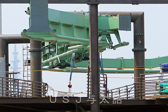 ジュラシックパークの新しいジェットコースター