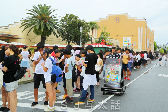 バイオハザード・ザ・リアル3の整理券の待ち時間情報