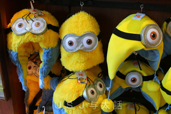 USJのお土産ミニオンのマフラーハット